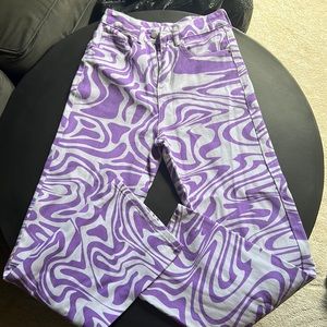 Purple Funky pants